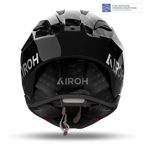 Airoh GP800 FIM Racing Approved 12K UD Motorcycle Helmet - Carbon Gloss ECE 2206