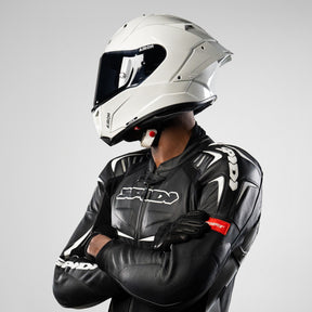 Airoh GP800 Motorcycle Helmet - Gloss White ECE 2206
