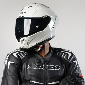 Airoh GP800 Motorcycle Helmet - Gloss White ECE 2206