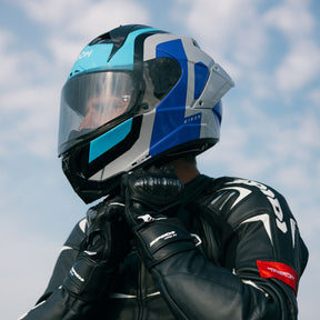 Airoh GP800 Motorcycle Helmet - Competition Blue Gloss ECE 2206