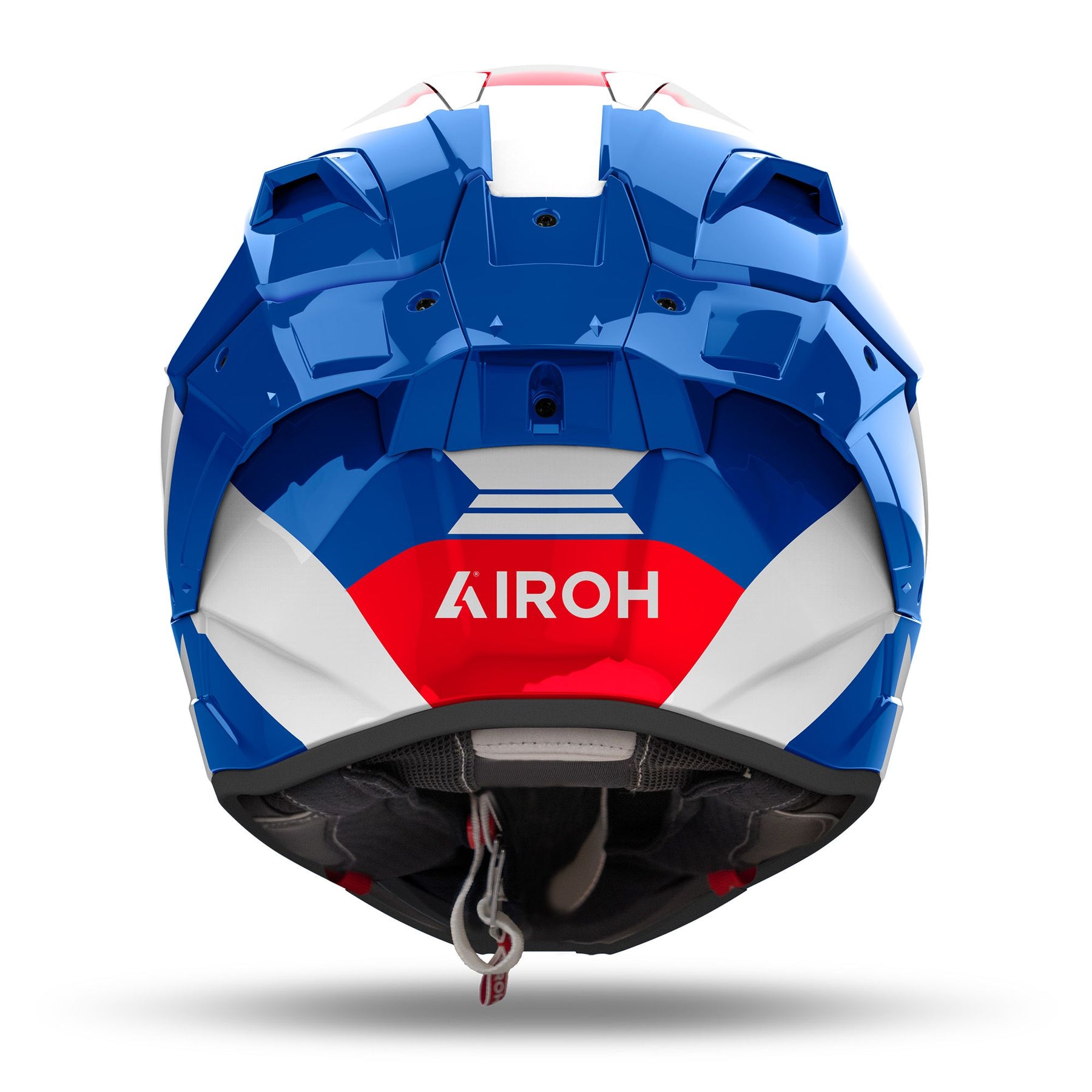 Airoh GP800 Motorcycle Helmet - Competition Blue/Red Gloss ECE 2206