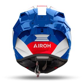Airoh GP800 Motorcycle Helmet - Competition Blue/Red Gloss ECE 2206