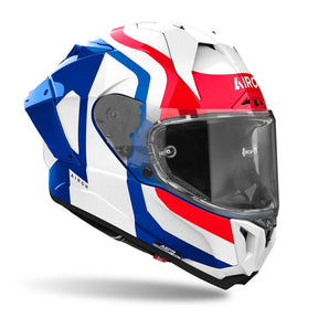 Airoh GP800 Motorcycle Helmet - Competition Blue/Red Gloss ECE 2206
