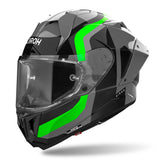 Airoh GP800 Motorcycle Helmet - Competition Green Fluo Gloss ECE 2206