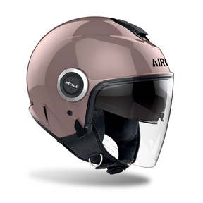 Airoh Helyos Open Face Scooter Motorcycle Helmet - Metallic Rose ECE 2206