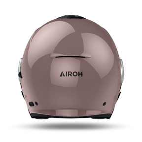 Airoh Helyos Open Face Scooter Motorcycle Helmet - Metallic Rose ECE 2206