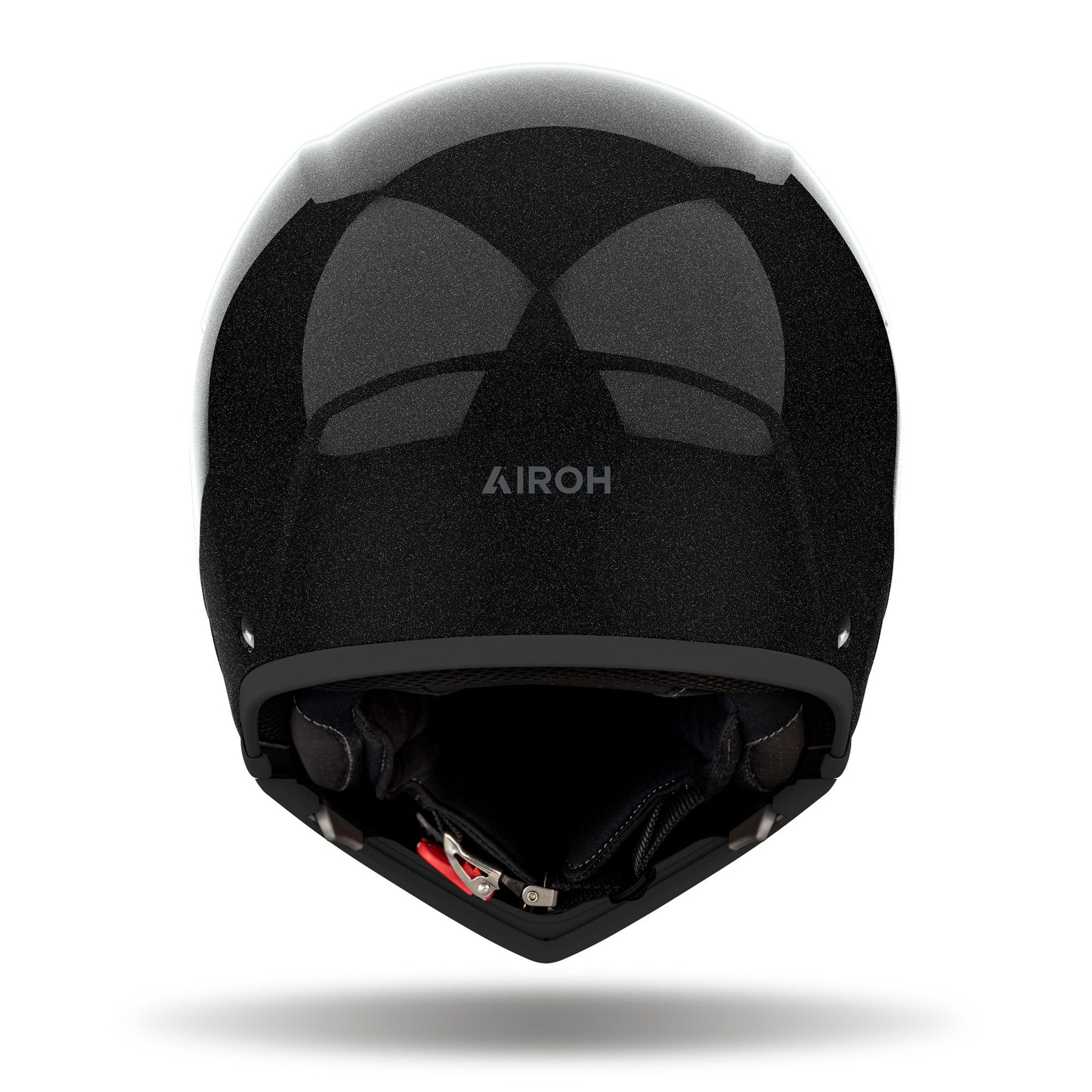 Airoh J110 Motorcycle Helmet - Black Glitter ECE 2206