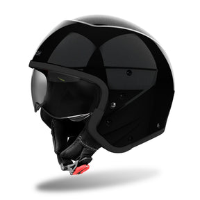Airoh J110 Motorcycle Helmet - Black Glitter ECE 2206
