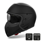 Airoh J110 Motorcycle Helmet - Black Matt ECE 2206