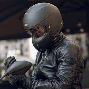 Airoh J110 Motorcycle Helmet - Black Matt ECE 2206