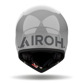 Airoh J110 Motorcycle Helmet - Cement Grey Gloss ECE 2206