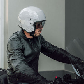 Airoh J110 Motorcycle Helmet - Cement Grey Gloss ECE 2206