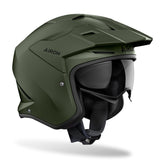Airoh Kombakt Motorcycle Helmet - Military Green Matt ECE 2206