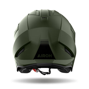 Airoh Kombakt Motorcycle Helmet - Military Green Matt ECE 2206