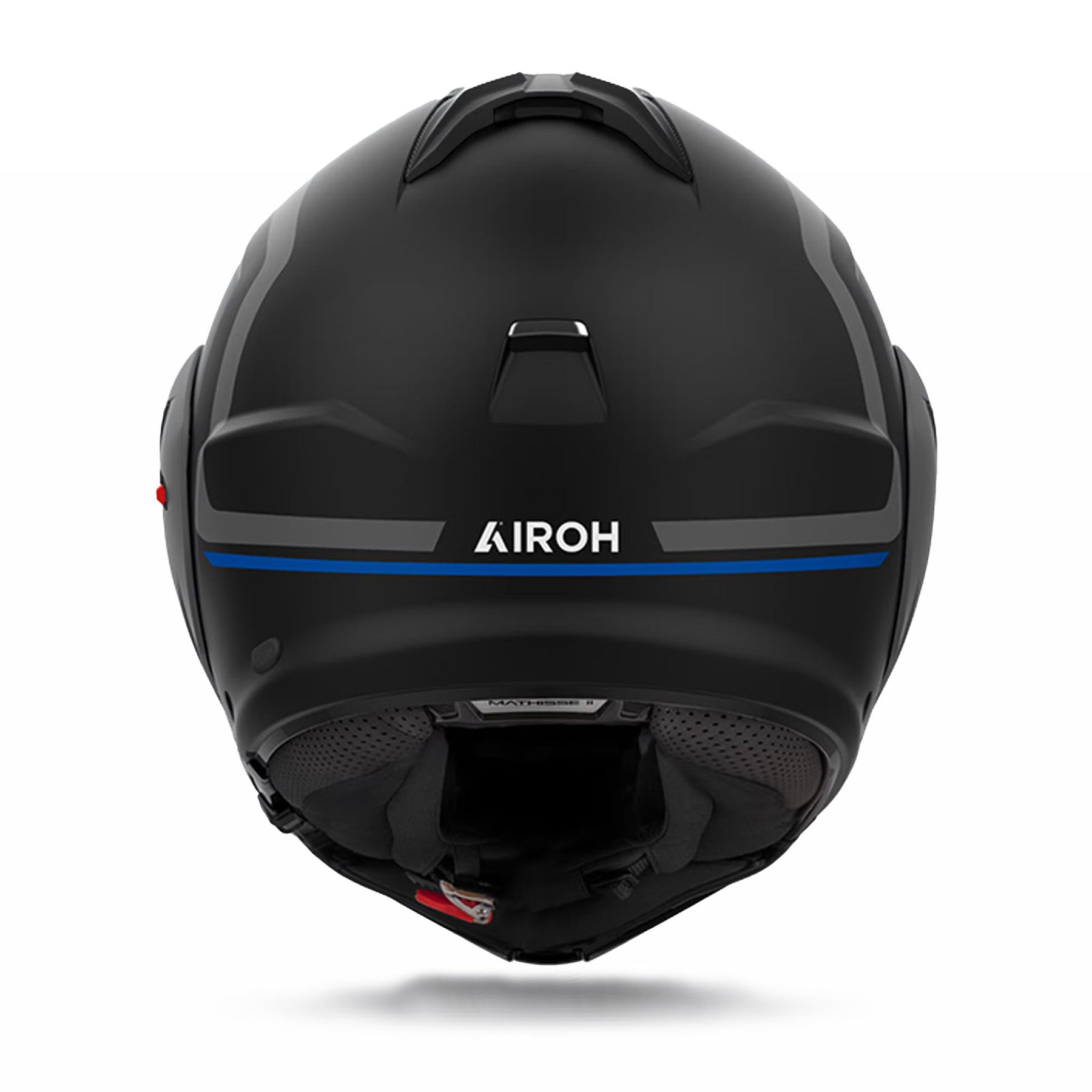 Airoh Mathisse 2 Modular Flip Up Motorcycle Motorbike Helmet - Genius Blue Matt ECE 2206