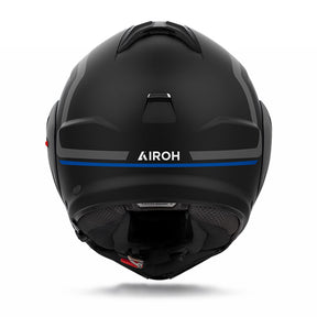 Airoh Mathisse 2 Modular Flip Up Motorcycle Motorbike Helmet - Genius Blue Matt ECE 2206