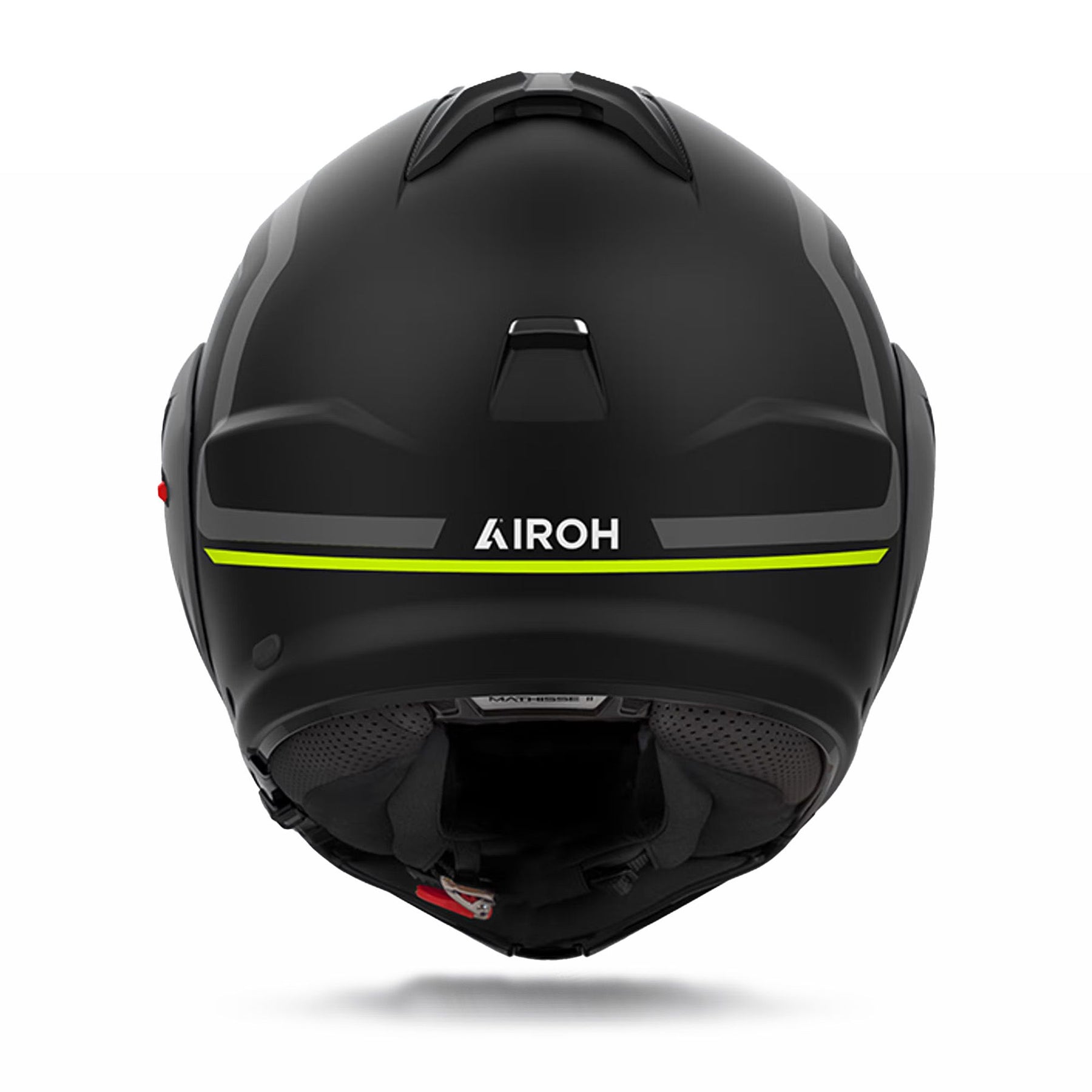 Airoh Mathisse 2 Modular Flip Up Motorcycle Motorbike Helmet - Genius Yellow Matt ECE 2206