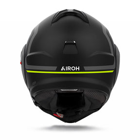 Airoh Mathisse 2 Modular Flip Up Motorcycle Motorbike Helmet - Genius Yellow Matt ECE 2206