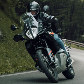 Airoh Mathisse II Motorcycle Helmet - Black Matt ECE 2206