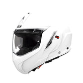 Airoh Mathisse II Motorcycle Helmet - White Gloss ECE 2206