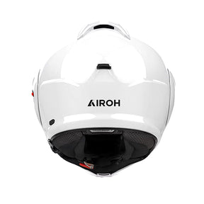 Airoh Mathisse II Motorcycle Helmet - White Gloss ECE 2206