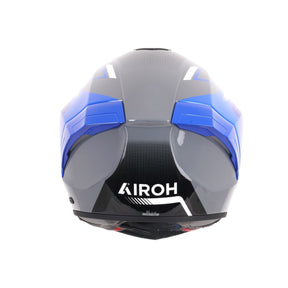 Airoh Matryx Motorcycle Helmet - Wide Blue Gloss ECE 2206