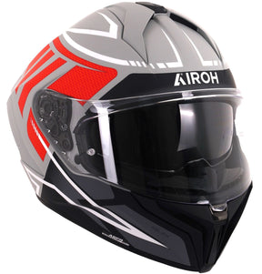 Airoh Matryx Motocycle Helmet - Rider Red Matt ECE 2206