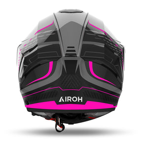 Airoh Matryx Motocycle Helmet - Rocket Pink Matt ECE 2206
