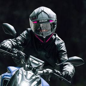 Airoh Matryx Motocycle Helmet - Rocket Pink Matt ECE 2206