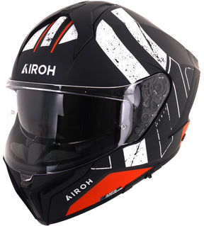Airoh Matryx Motocycle Helmet - Scope Orange Matt ECE 2206