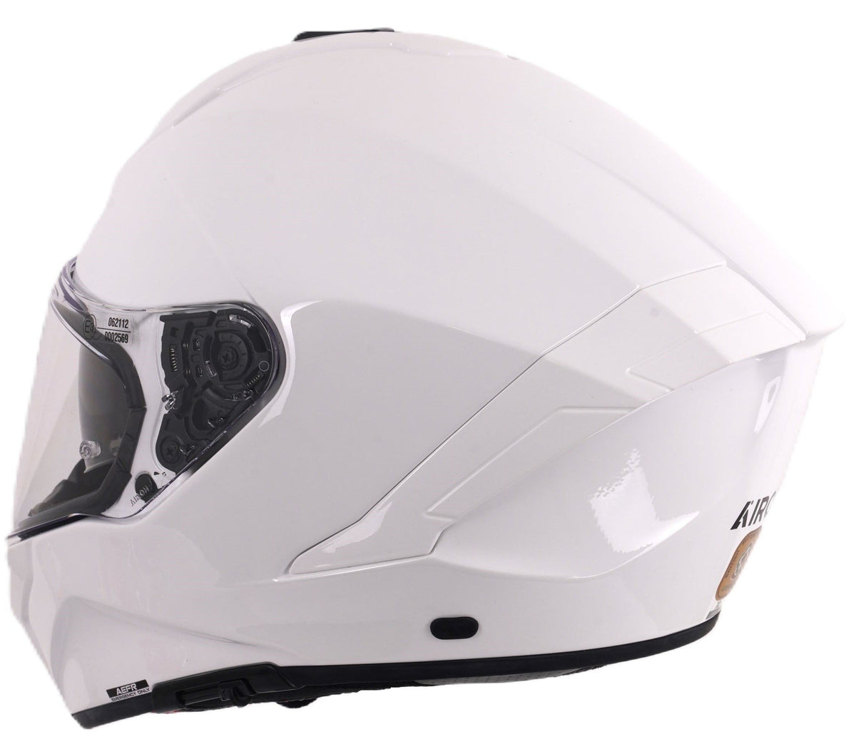 Airoh Matryx Motocycle Helmet - White Gloss ECE 2206