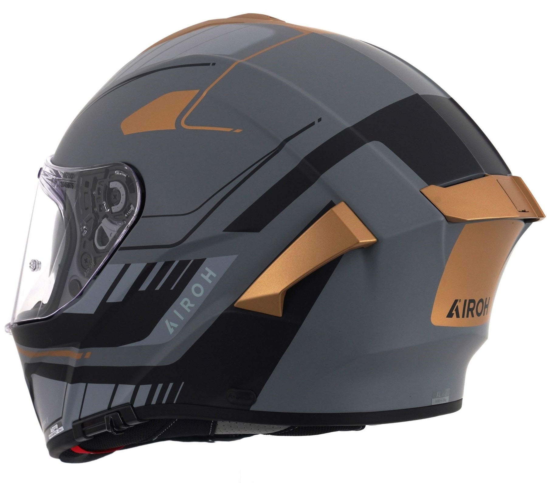 Airoh Spark 2 Chrono Motorcycle Helmet - Gold Matt ECE 2206