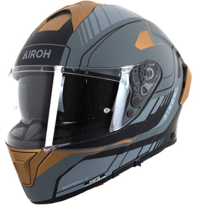 Airoh Spark 2 Chrono Motorcycle Helmet - Gold Matt ECE 2206