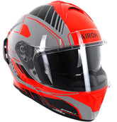 Airoh Spark 2 Chrono Motorcycle Helmet - Orange Gloss ECE 2206