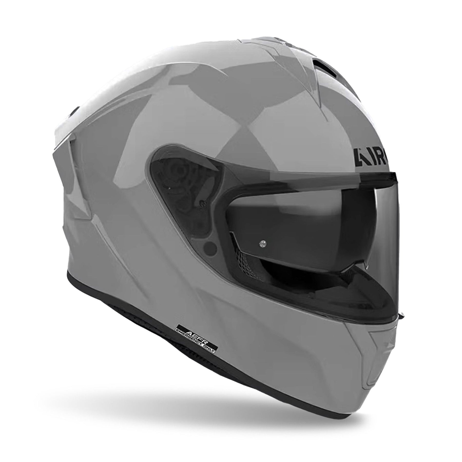 Airoh Spark 2 Full Face Motorcycle Motorbike Helmet - Cement Grey Gloss ECE 2206