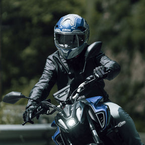 Airoh Spark 2 Motorcycle Helmet - Dart Blue Gloss ECE 2206