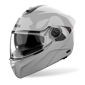 Airoh Specktre Flip-Front Motorcycle Helmet - Color Cement Grey ECE 2206