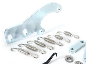 Lambretta Series 1-3 Li GP SX TV BGM PRO Clubman Exhaust Flange, Bracket, Springs & Hook Kit