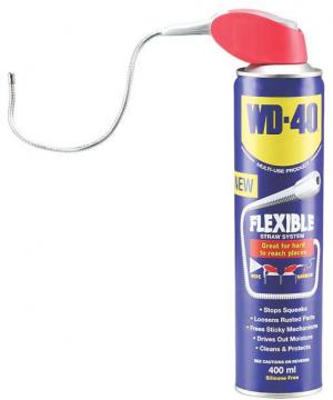 WD-40 Multi-Use Flexible Straw a Multi Purpose Penetrant Spray - 400ML - Beedspeed