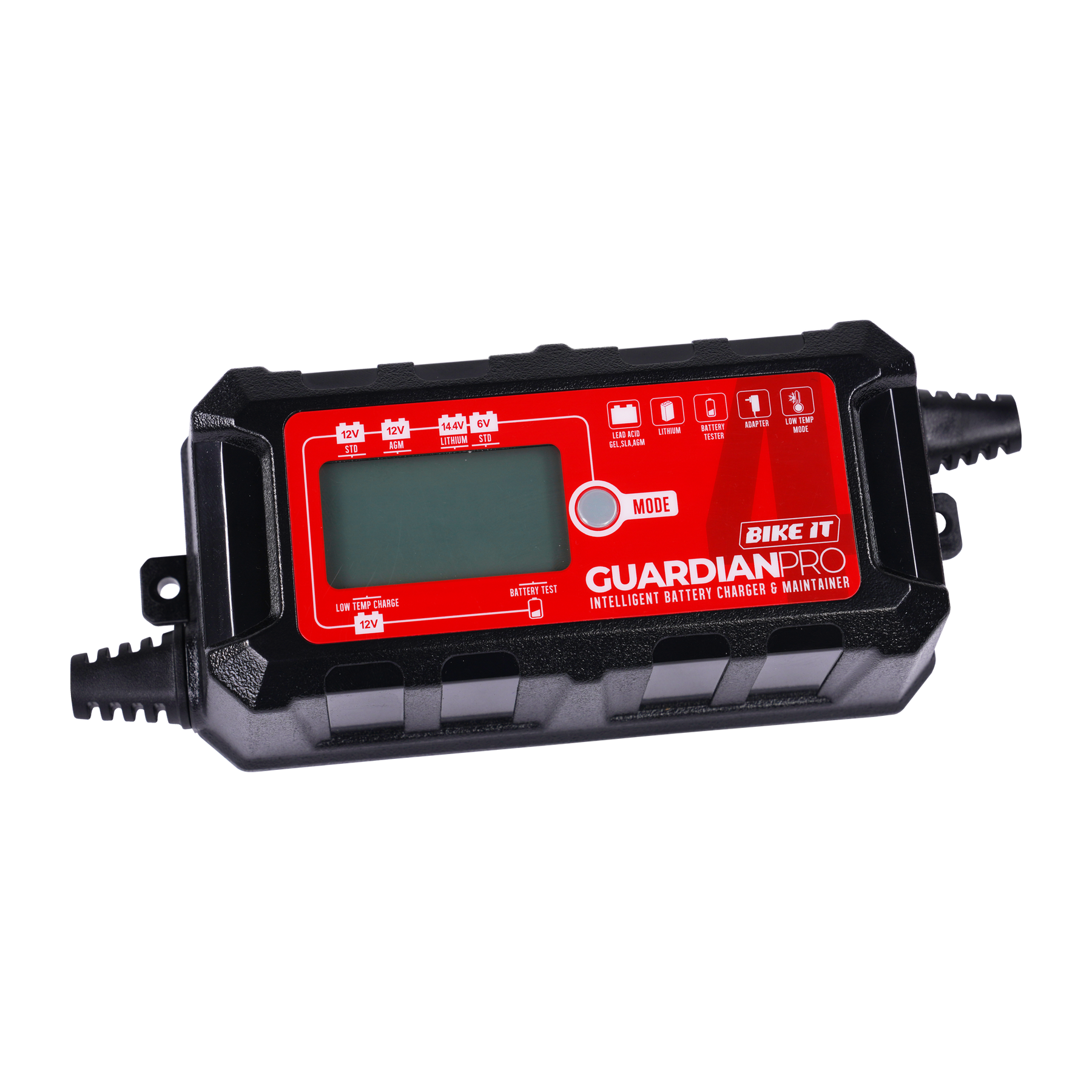 Bike It Guardian Pro 4 Intelligent Lithium Battery Charger and Maintainer 6/12/14.4V 6A