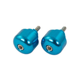 Bike It Alloy Honda Motorcycle Bar End Weights Blue