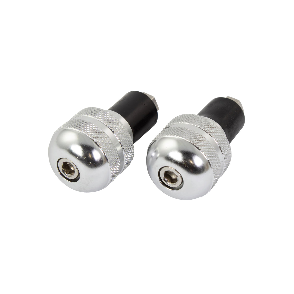 Bike It Chrome 18mm Round Motorcycle Bar End Weights