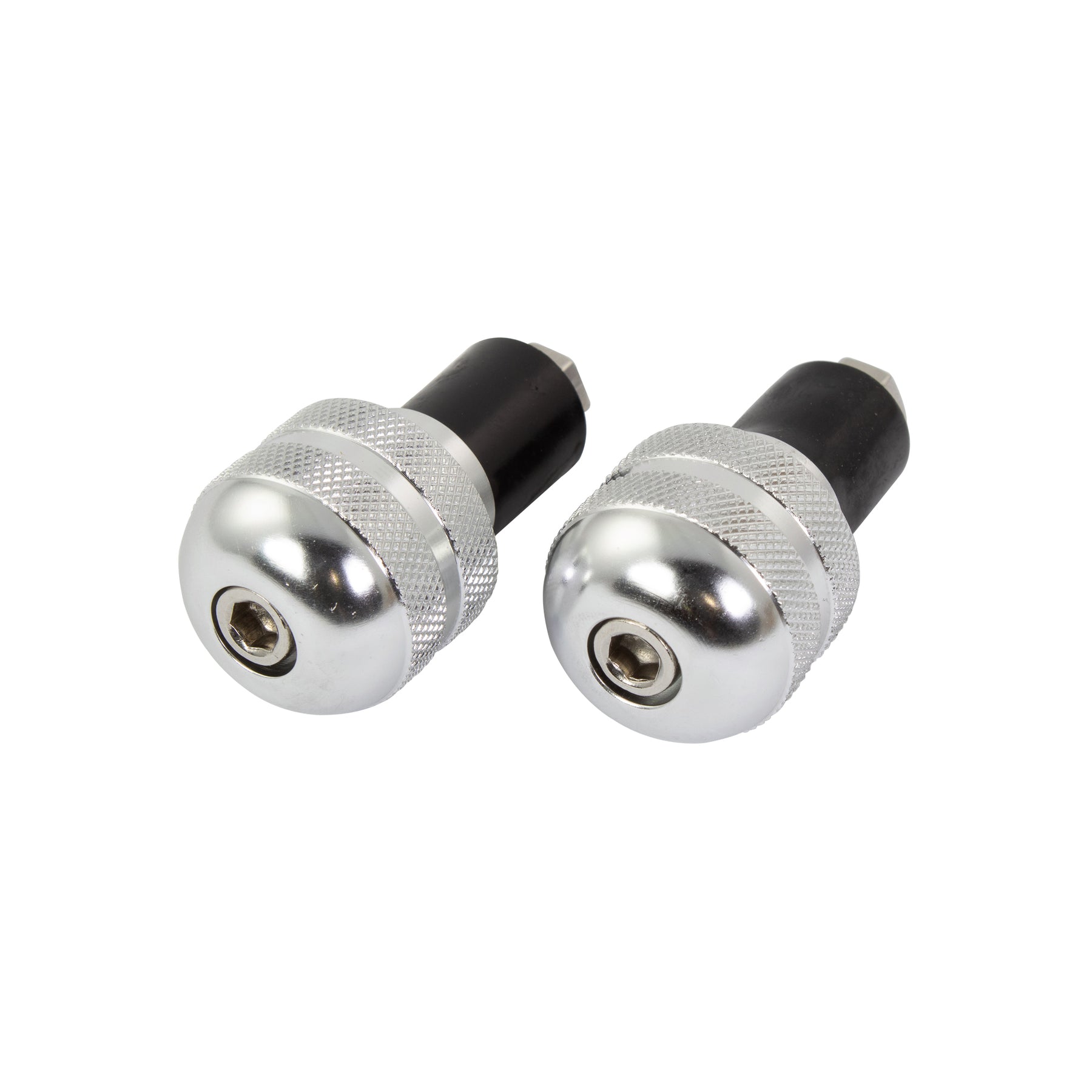 Bike It Chrome 18mm Round Motorcycle Bar End Weights