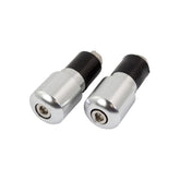 Bike It Chrome 18mm Slim Motorcycle Bar End Weights