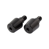 Bike It Yamaha Thread Type Motorcycle Bar Ends Black - Beedspeed