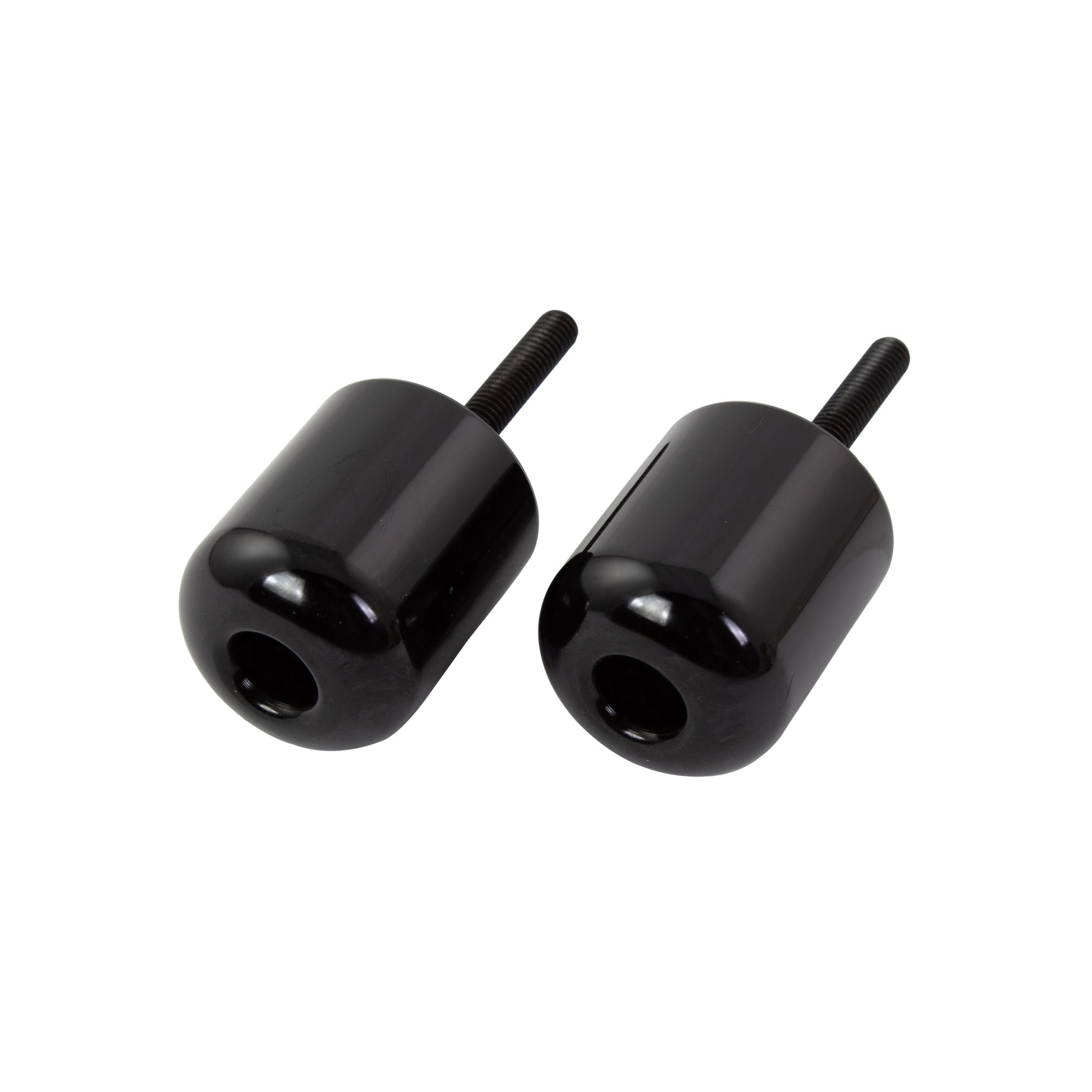 Bike It Yamaha R1 Motorcycle Bar End Weights Black - Beedspeed