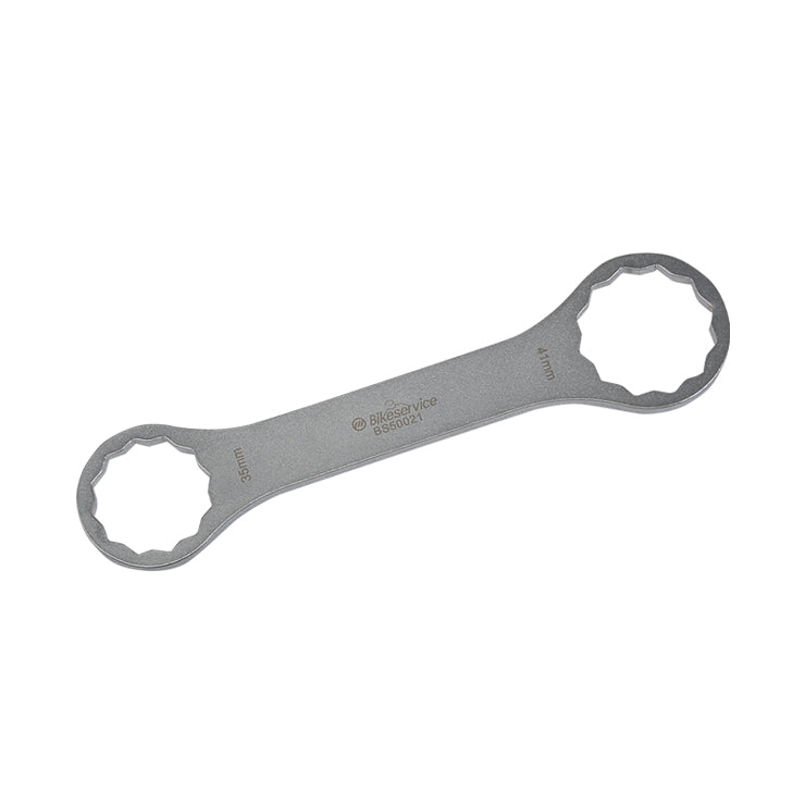 Bikeservice Tools Fork Cap and Steering Stem Wrench - 35/41mm