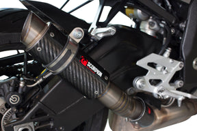 BMW S1000 RR (2009–2014) Scorpion Exhaust RP-1 GP Slip-on - Carbon Fibre