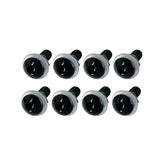 Bike It Black Motorcycle Screen Bolts Windscreen Fixings Pack of 8