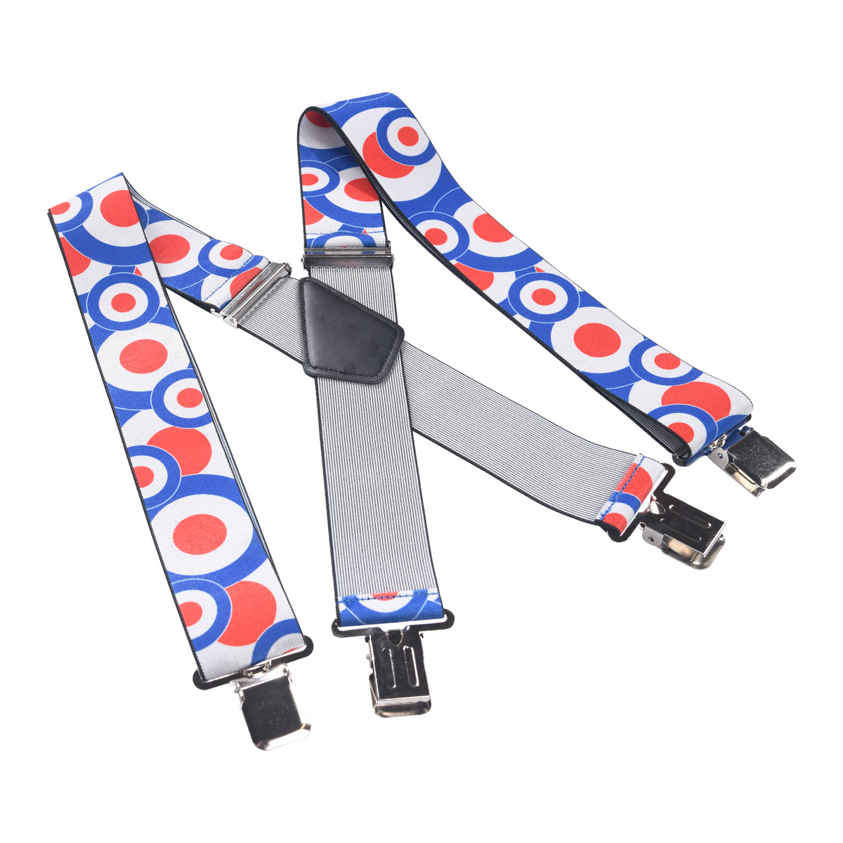 Bike It Motorcycle Rider Braces MOD RAF Roundel Design